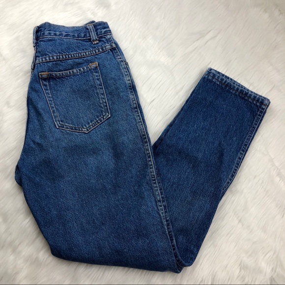 Vintage Denim - Vintage Christian Lauren Light Blue Mom Jeans